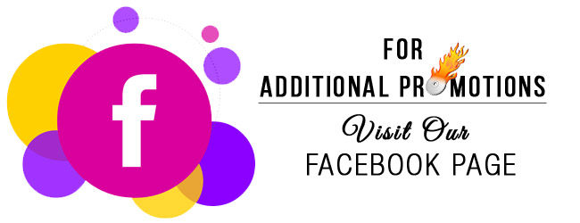 Additional promotions on Facebook